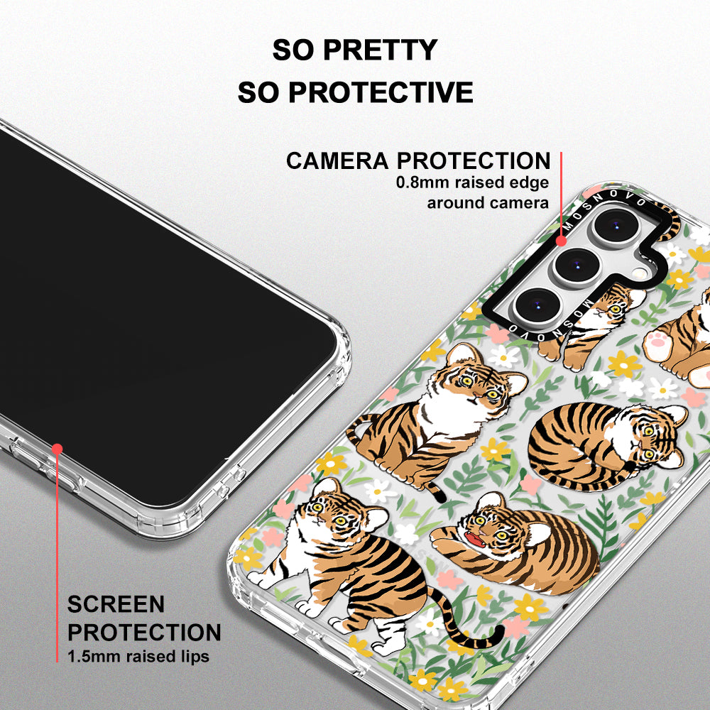 Cute Tiger Phone Case - Samsung Galaxy S24 FE Case - MOSNOVO