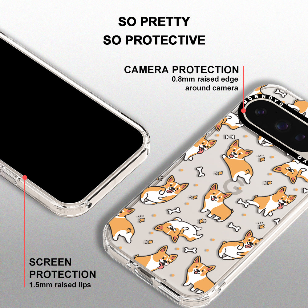 Cute Corgi Phone Case - Google Pixel 9 Pro Case