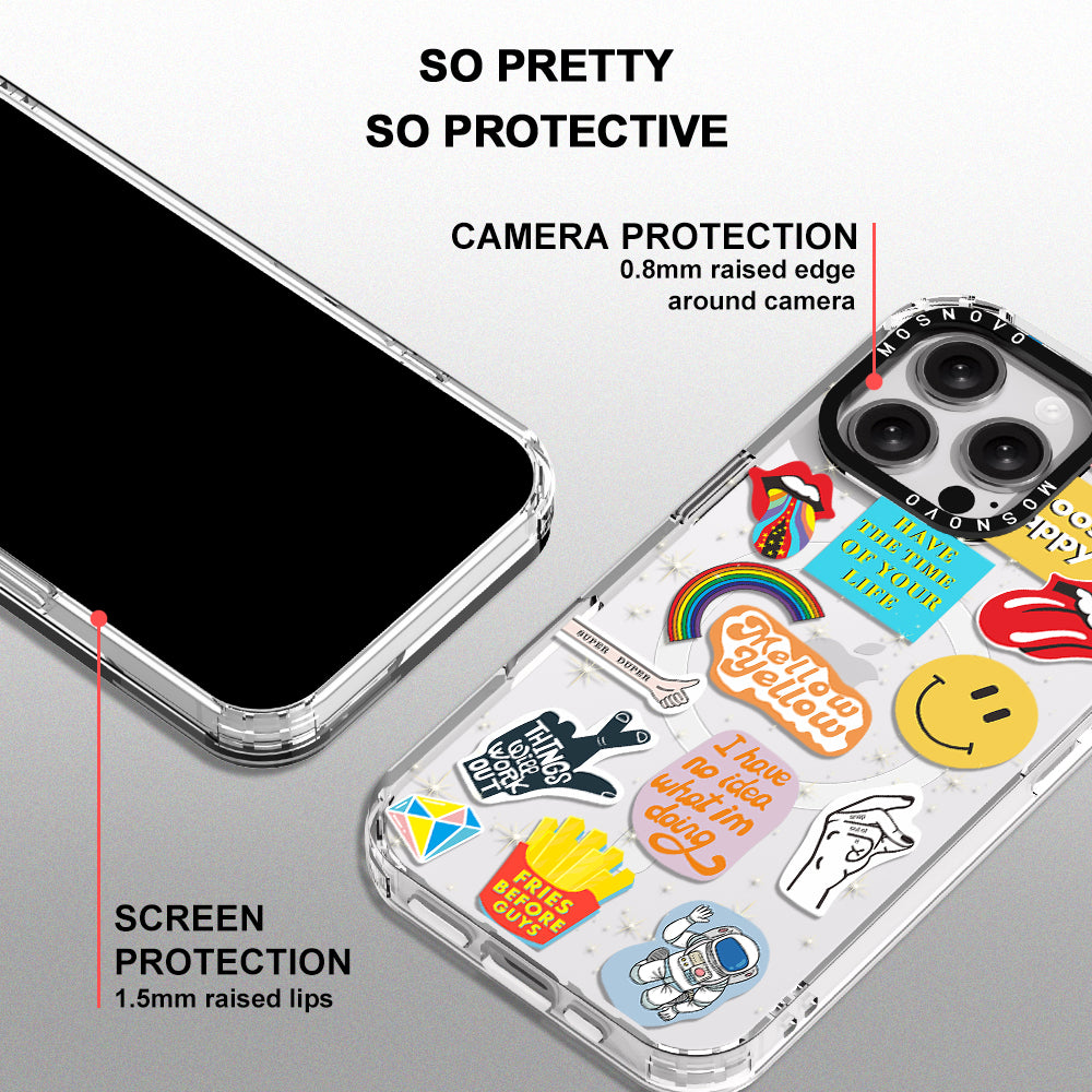 Pop Culture Phone Case - iPhone 16 Pro Max Case - MOSNOVO