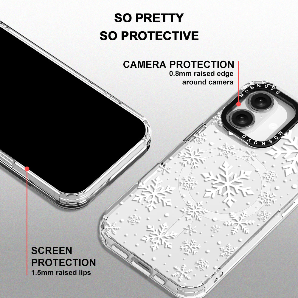 Snowflake Phone Case - iPhone 16 Case - MOSNOVO