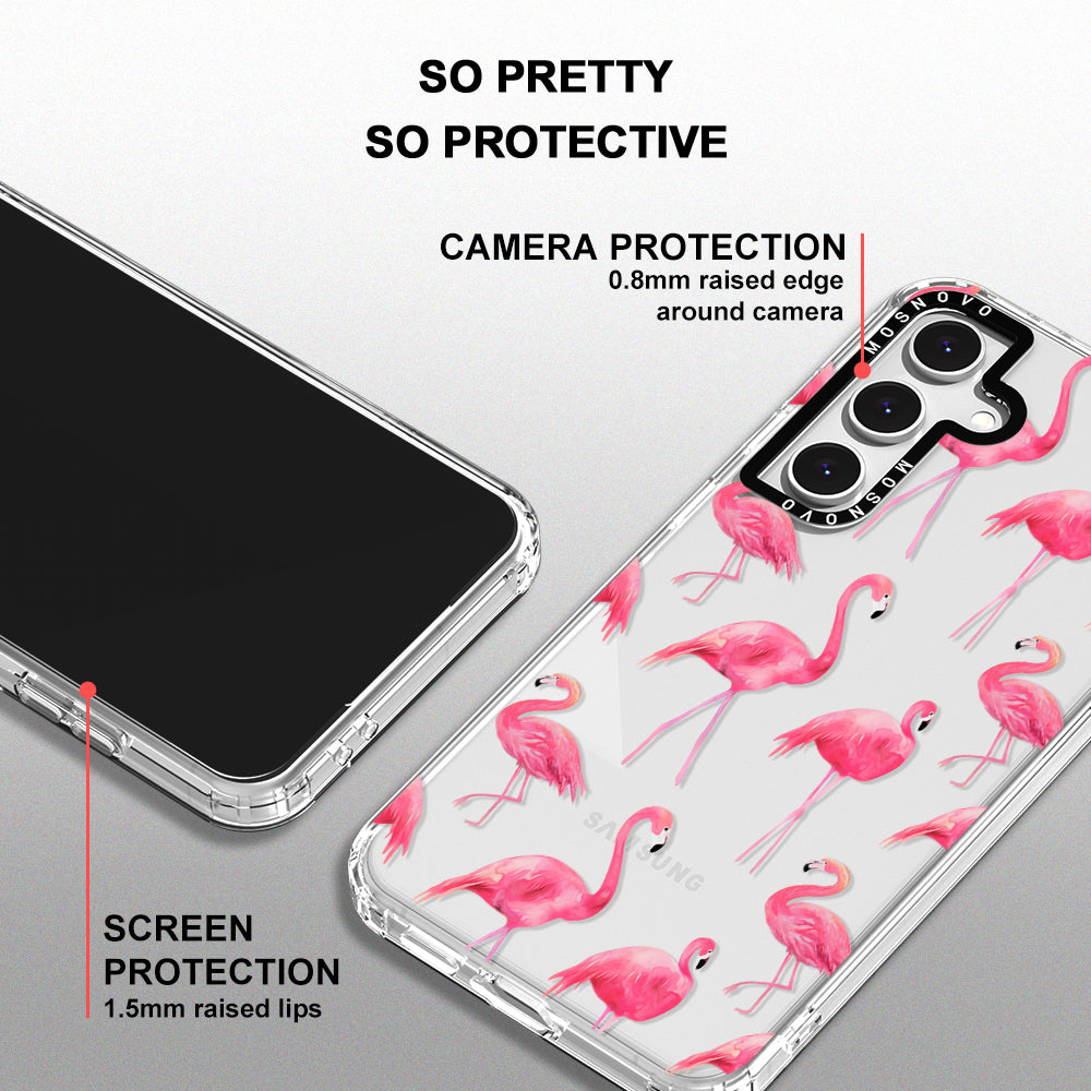 Flamingo Phone Case - Samsung Galaxy S24 FE Case - MOSNOVO