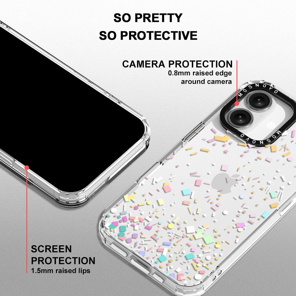 Confetti Phone Case - iPhone 16 Case - MOSNOVO