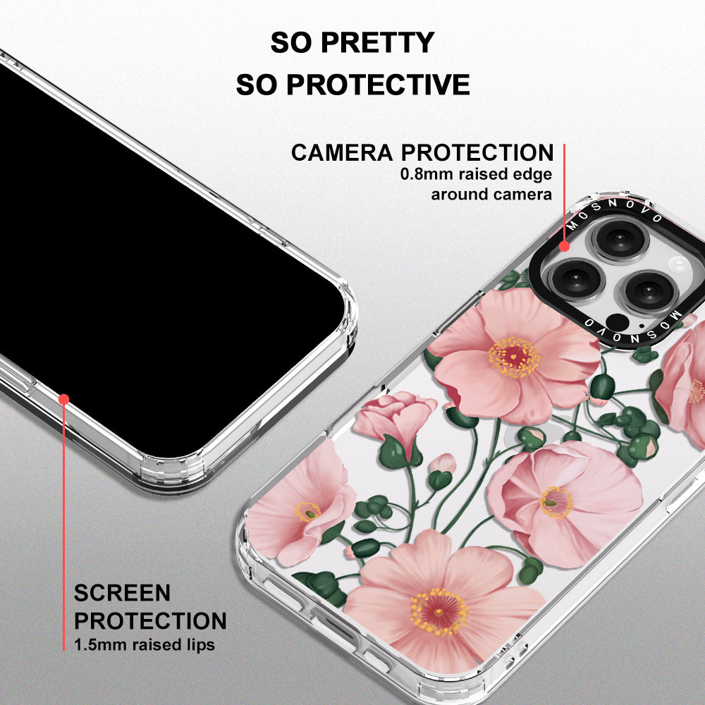 Calandrinia Phone Case - iPhone 16 Pro Max Case - MOSNOVO