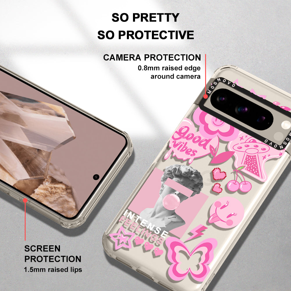 Pink Culture Phone Case - Google Pixel 8 Pro Case