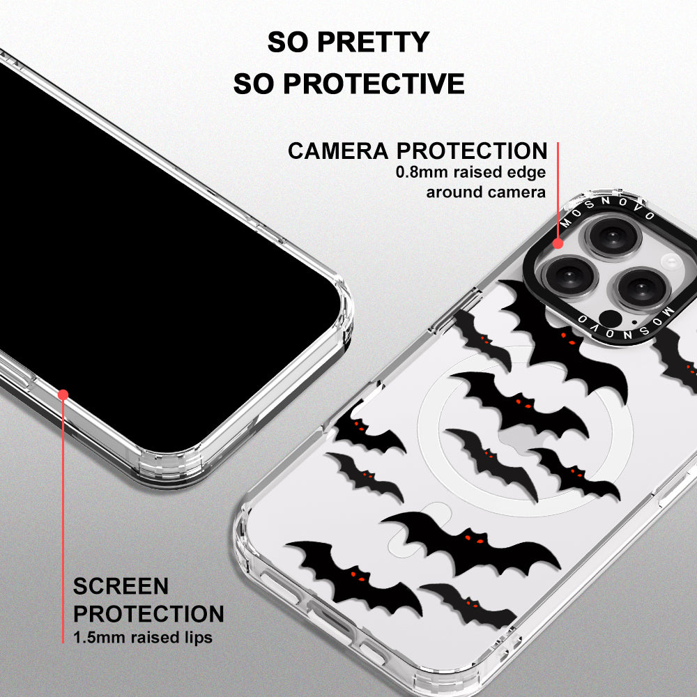 Evil Bat Phone Case - iPhone 16 Pro Max Case - MOSNOVO