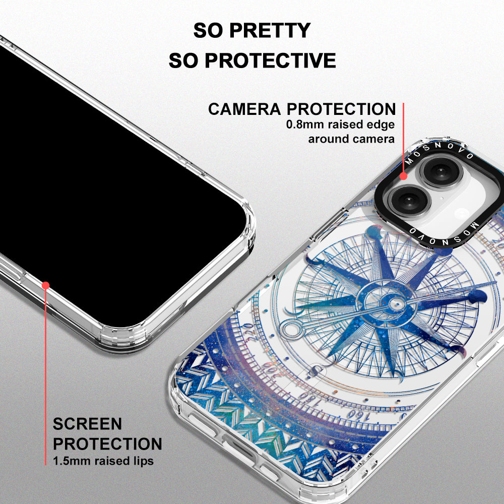 Galaxy Compass Phone Case - iPhone 16 Case - MOSNOVO