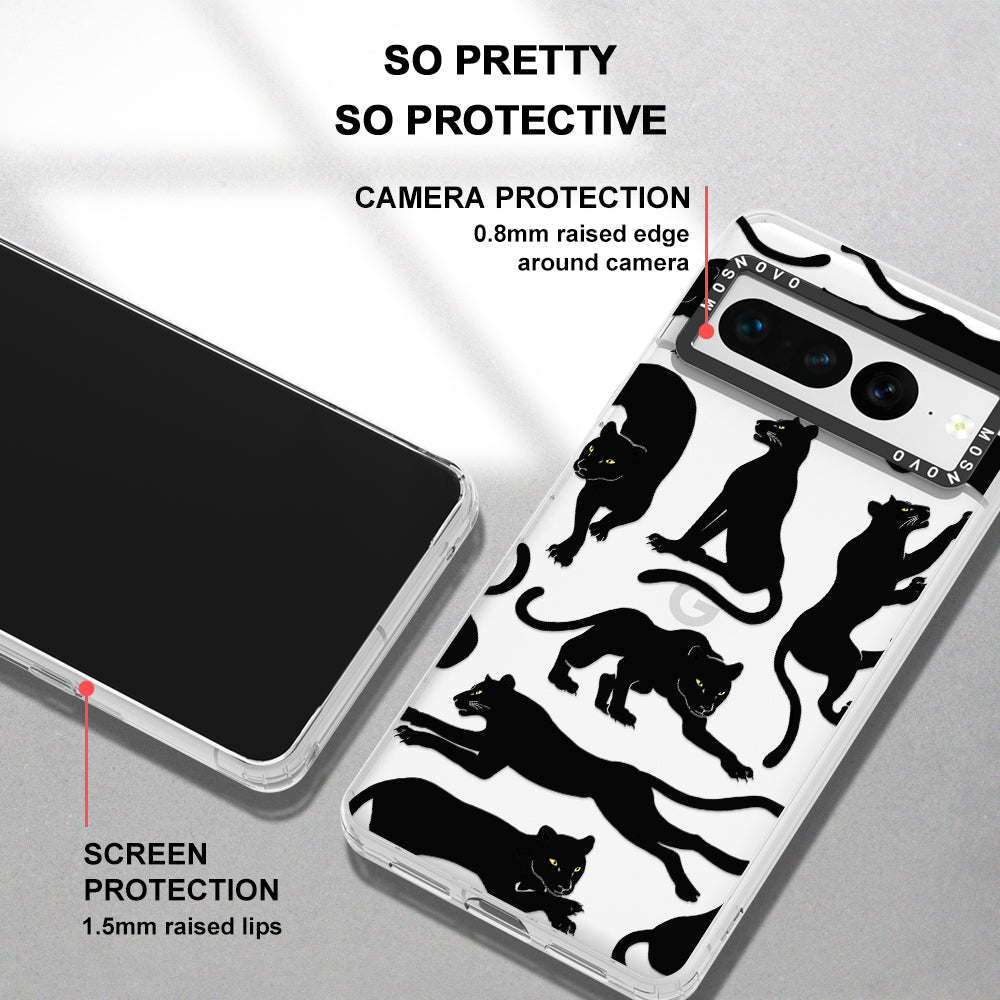 Black Panther Phone Case - Google Pixel 7 Pro Case