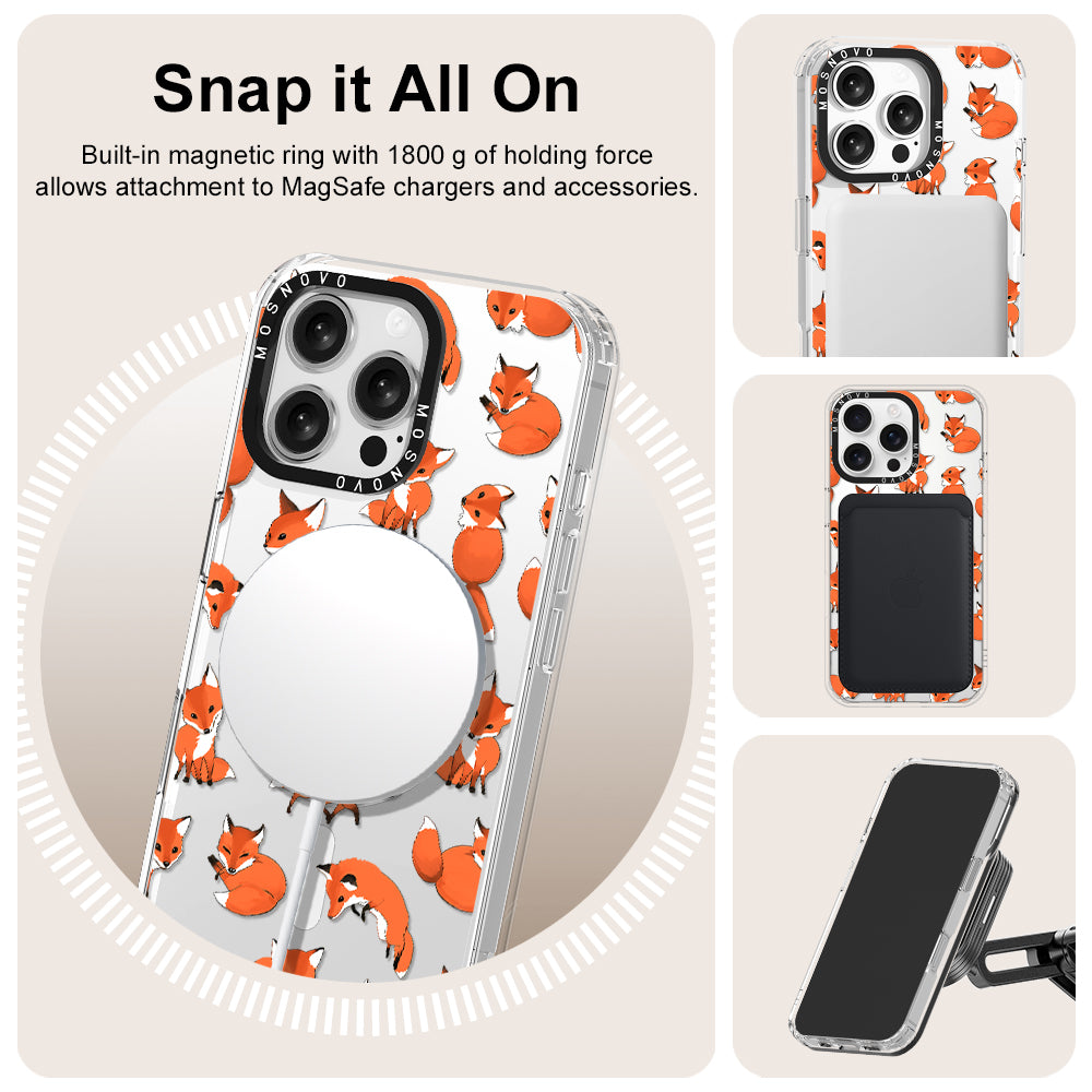 Fox Phone Case - iPhone 16 Pro Max Case - MOSNOVO