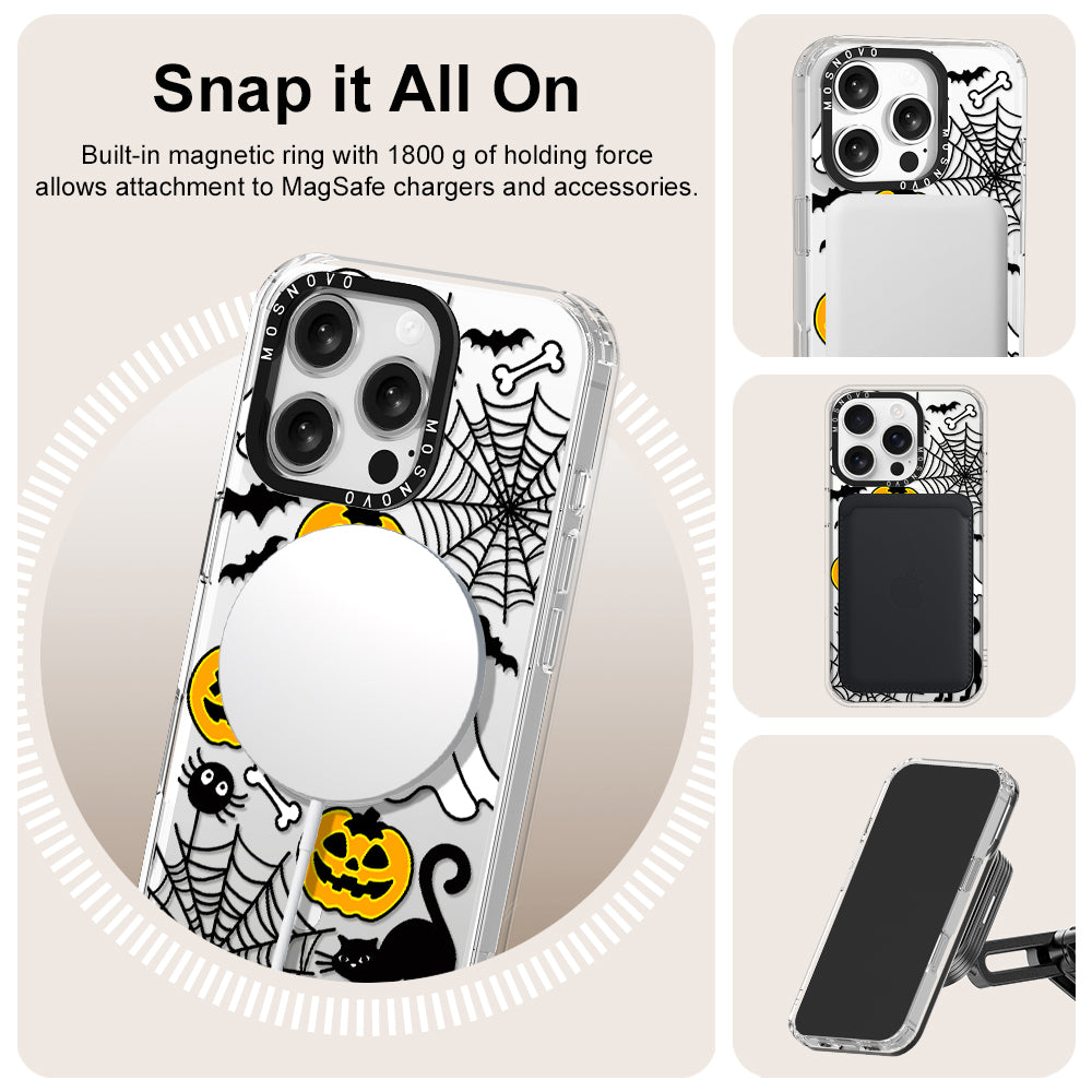 Halloween Pumpkin Phone Case - iPhone 16 Pro Case - MOSNOVO