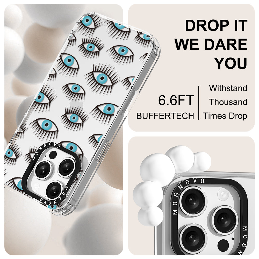 Evil Eye Phone Case - iPhone 16 Pro Case - MOSNOVO