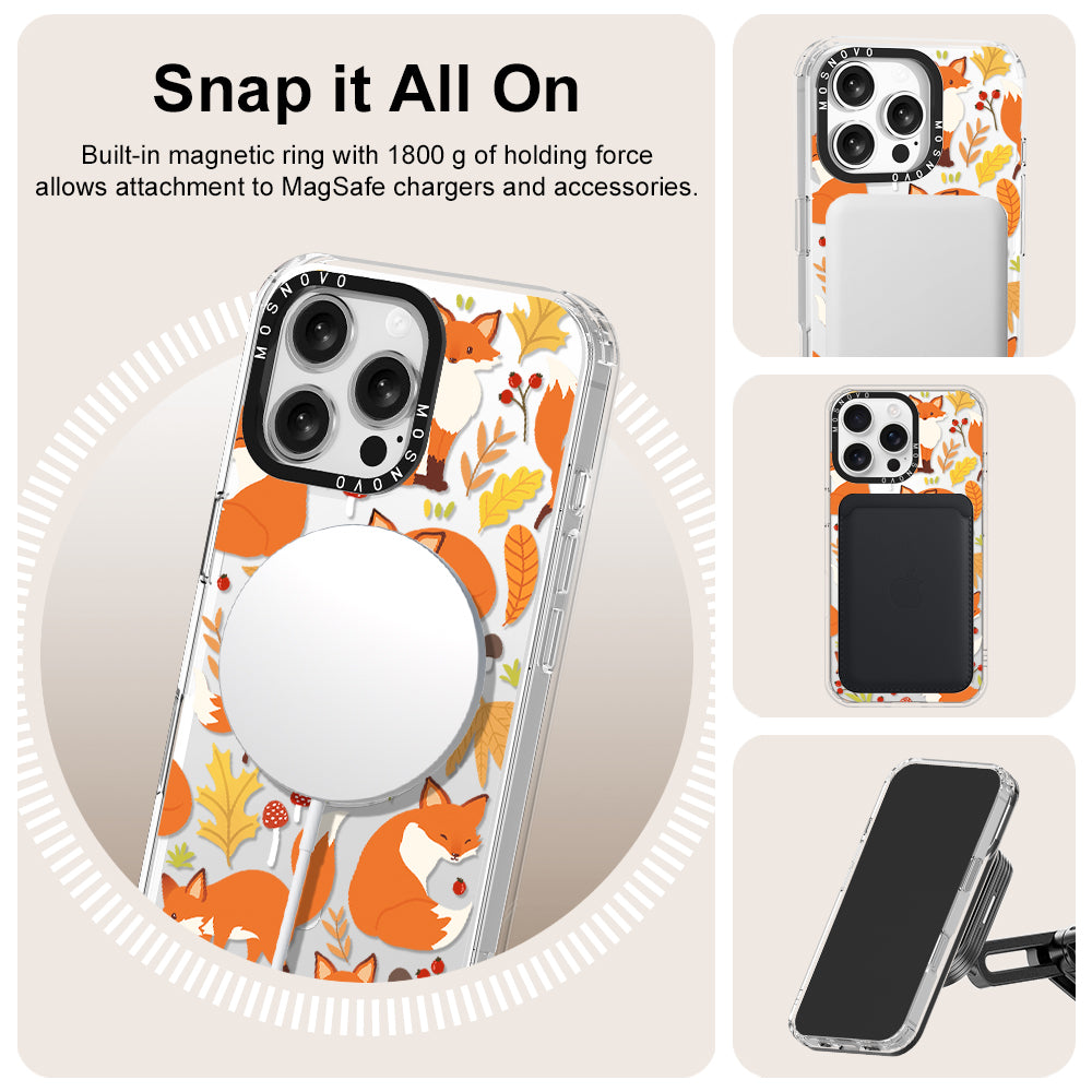 Autumn Fox Phone Case - iPhone 16 Pro Max Case - MOSNOVO