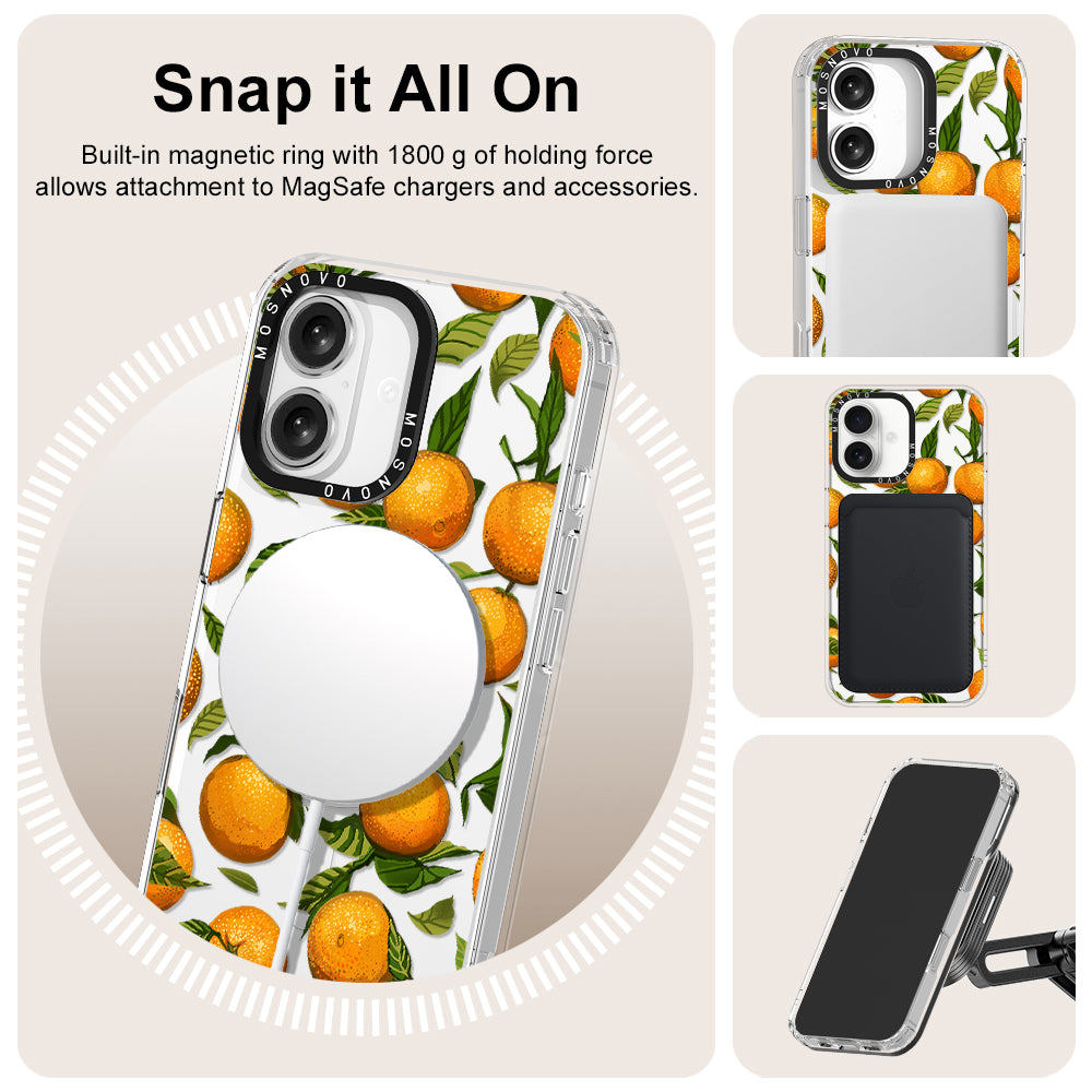 Tangerine Phone Case - iPhone 16 Case - MOSNOVO