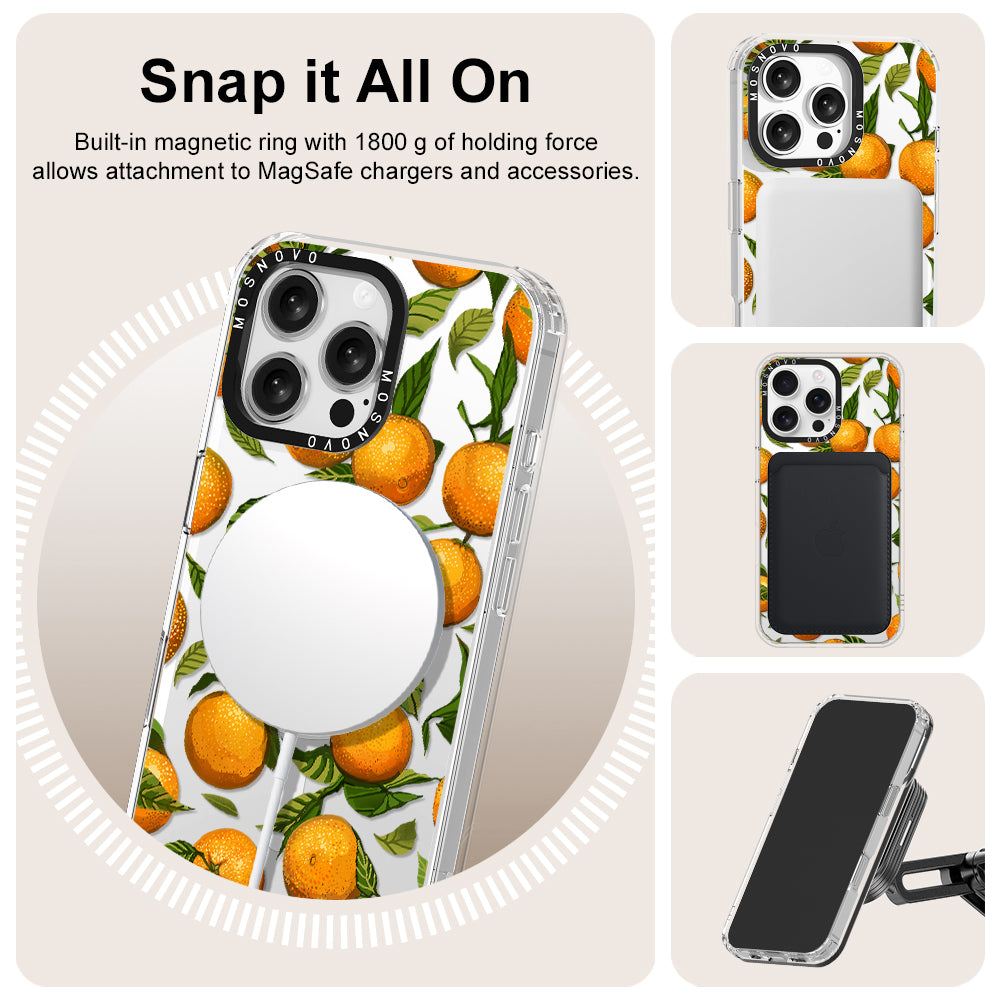 Tangerine Phone Case - iPhone 16 Pro Max Case - MOSNOVO