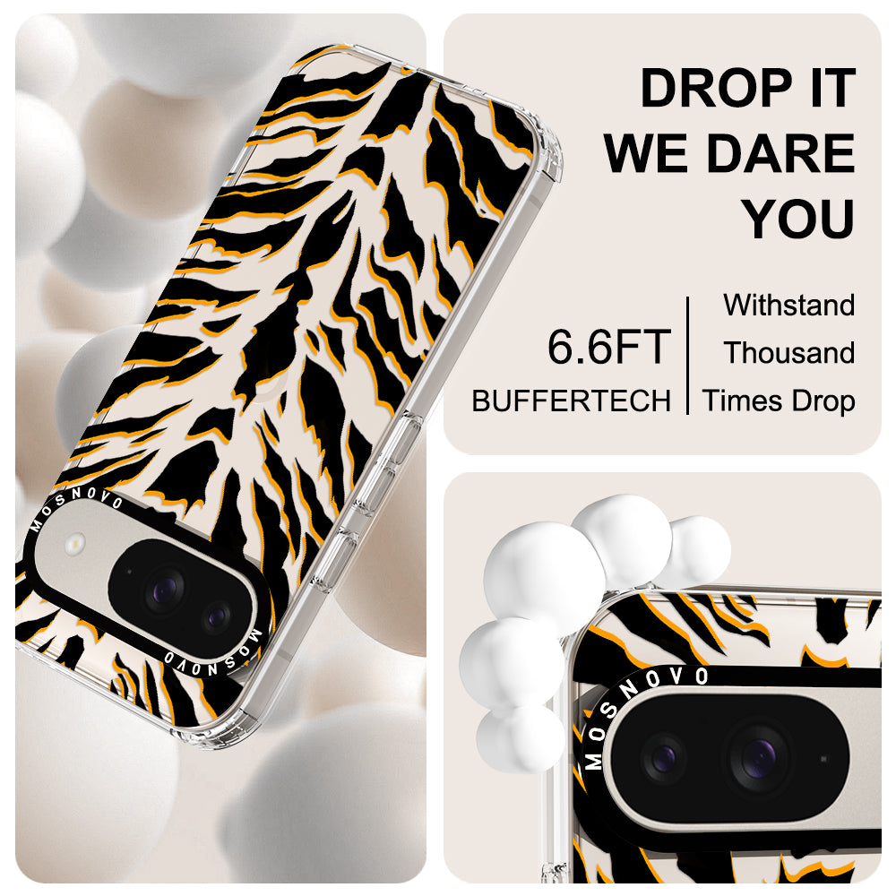 Tiger Print Phone Case - Google Pixel 9 Case