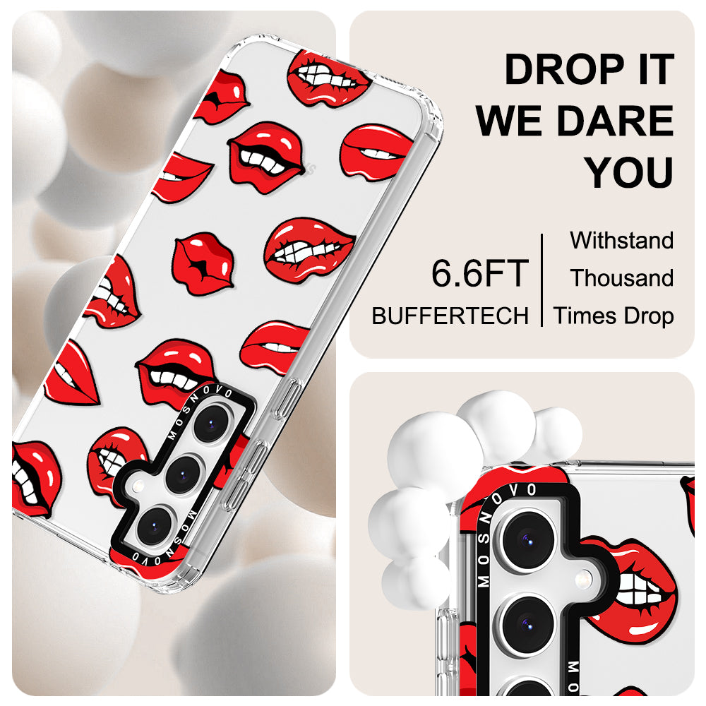 Hot Lips Phone Case - Samsung Galaxy S24 FE Case - MOSNOVO