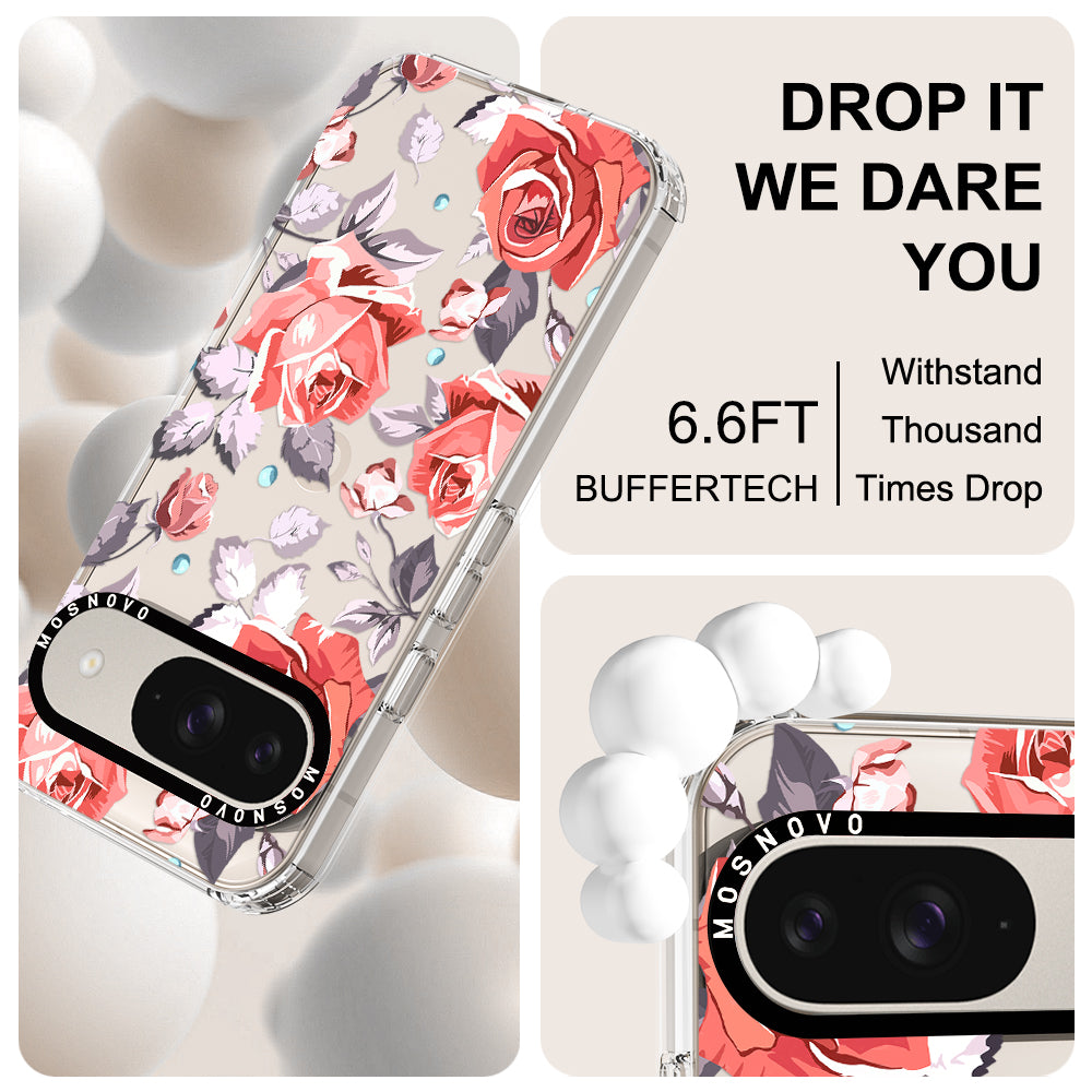 Retro Floral Phone Case - Google Pixel 9 Case