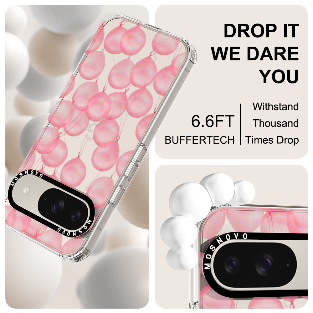 Pink Ballons Phone Case - Google Pixel 9 Case