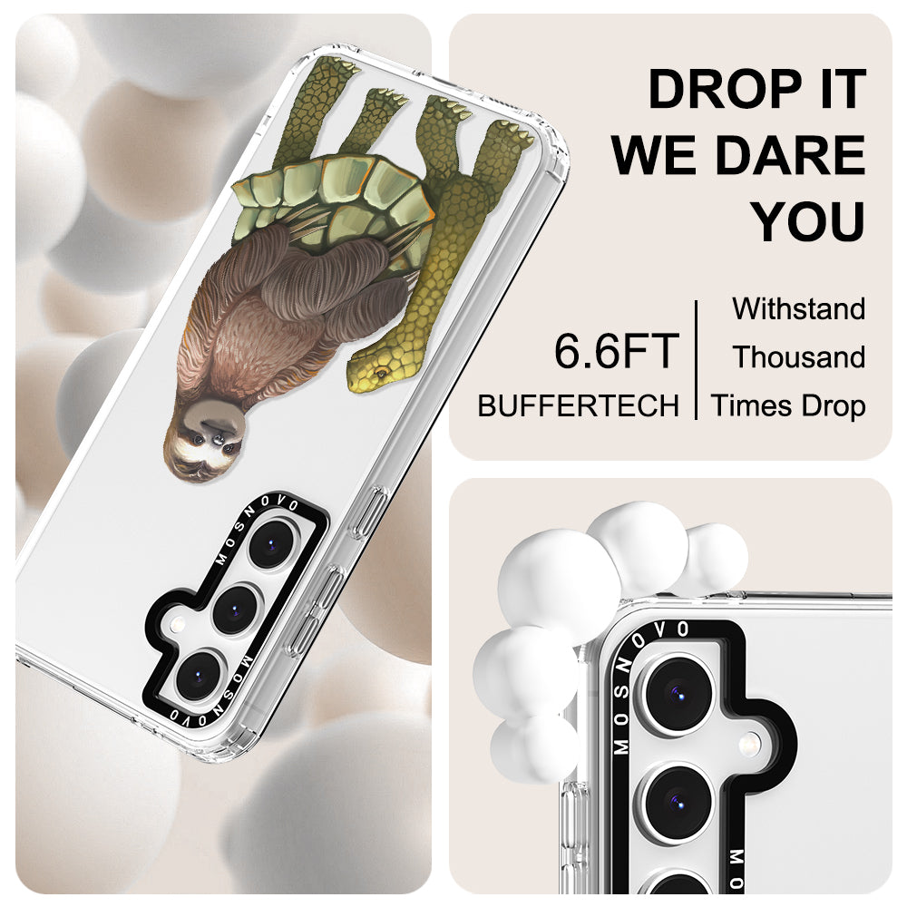 Sloth Turtle Phone Case - Samsung Galaxy S24 FE Case - MOSNOVO