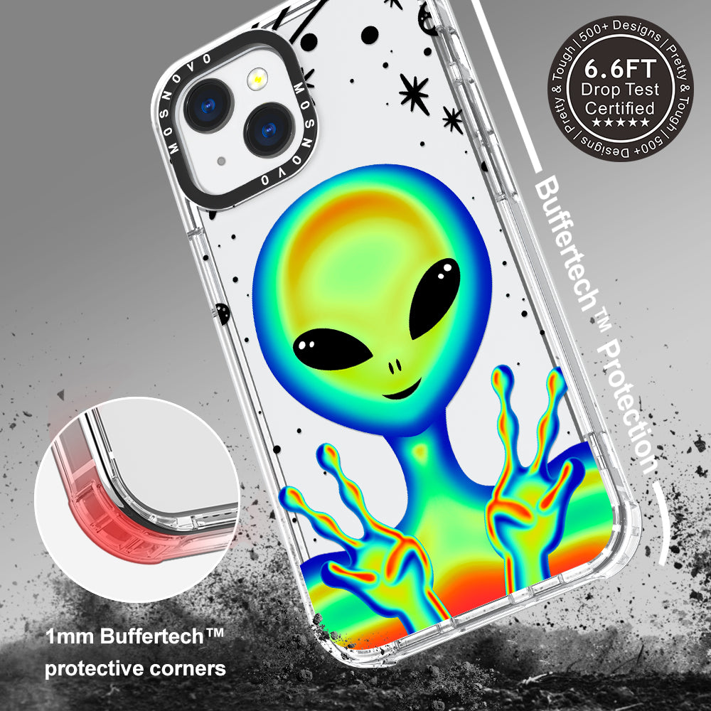 Alien Piece Phone Case - iPhone 13 Mini Case