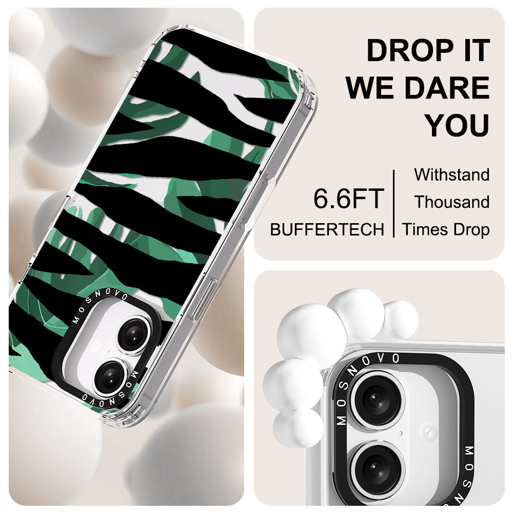 Wild Zebra Phone Case - iPhone 16 Plus Case - MOSNOVO