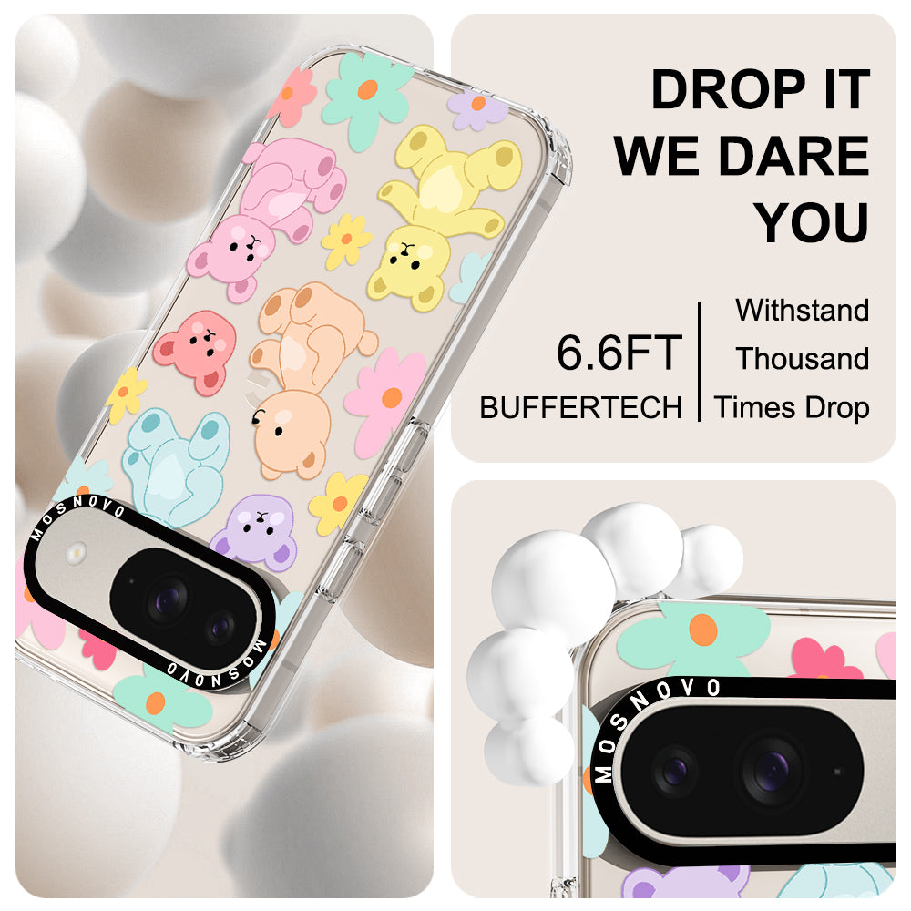 Cute Teddy Bear Phone Case - Google Pixel 9 Case