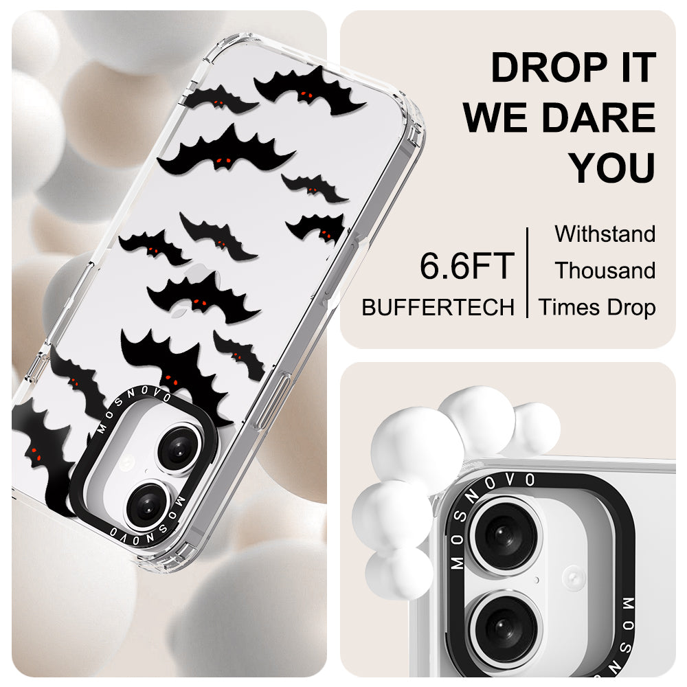 Evil Bat Phone Case - iPhone 16 Plus Case - MOSNOVO