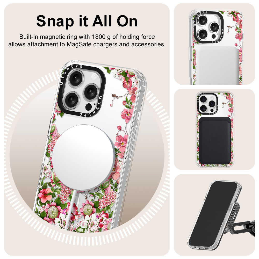 Blooms Phone Case - iPhone 16 Pro Max Case - MOSNOVO