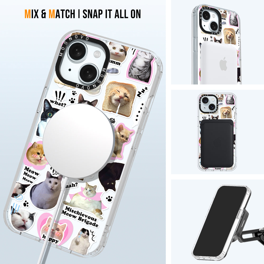 The Cat Brigade Phone Case - iPhone 15 Plus Case