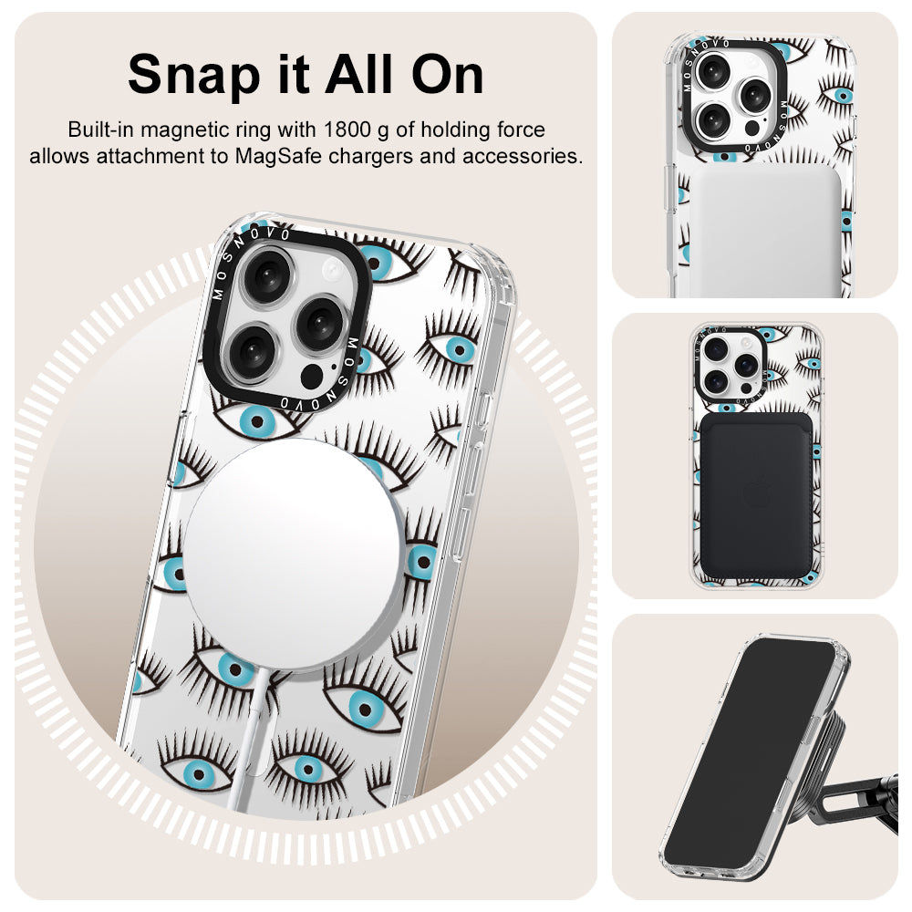 Evil Eye Phone Case - iPhone 16 Pro Max Case - MOSNOVO