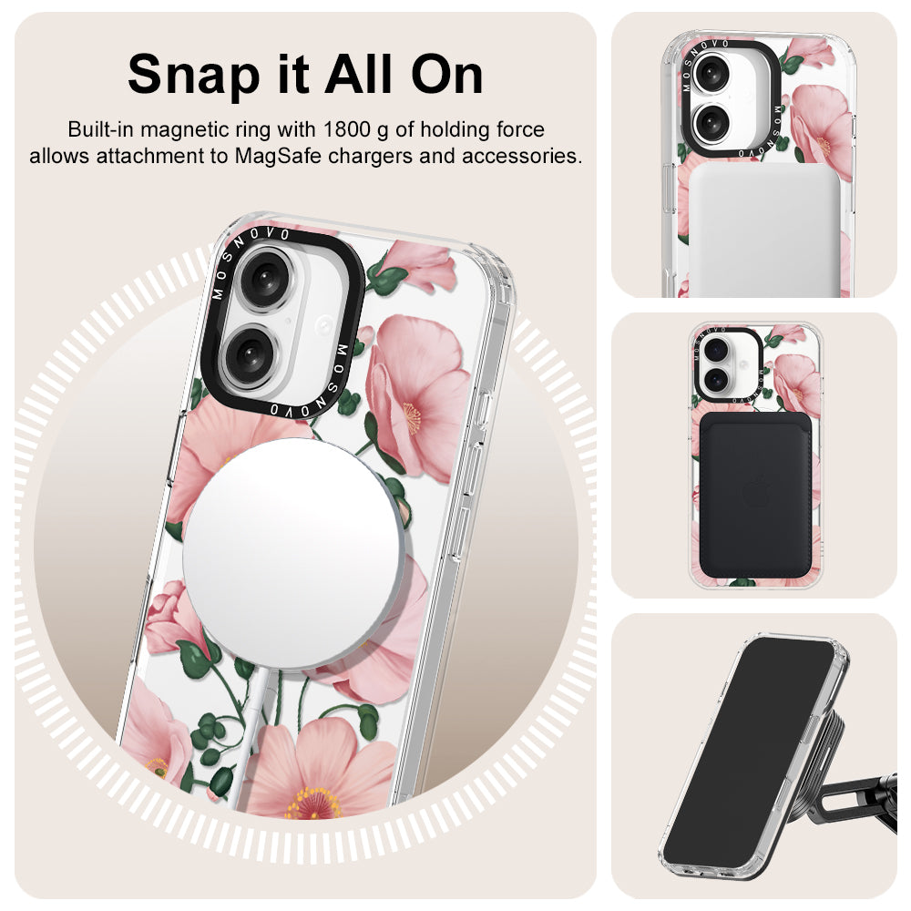 Calandrinia Phone Case - iPhone 16 Plus Case - MOSNOVO