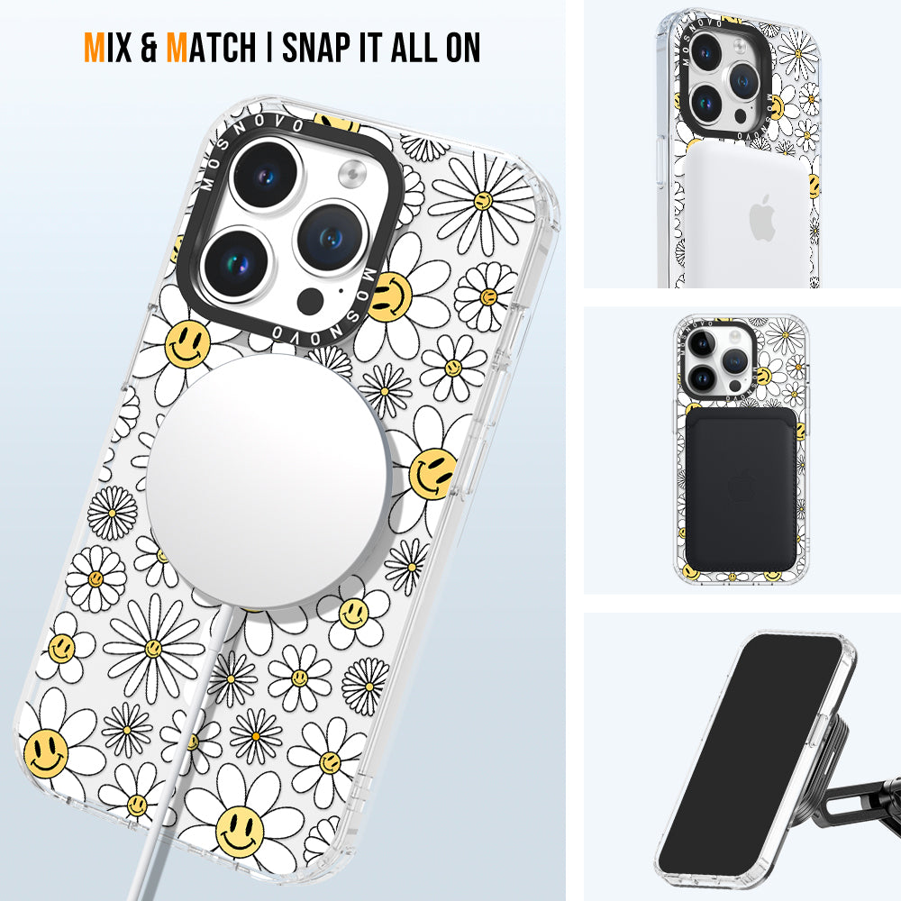 Happy Daisy Blooms Phone Case - iPhone 14 Pro Case