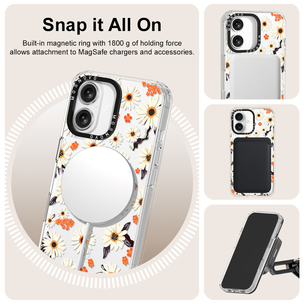 Spring Daisy Phone Case - iPhone 16 Case - MOSNOVO