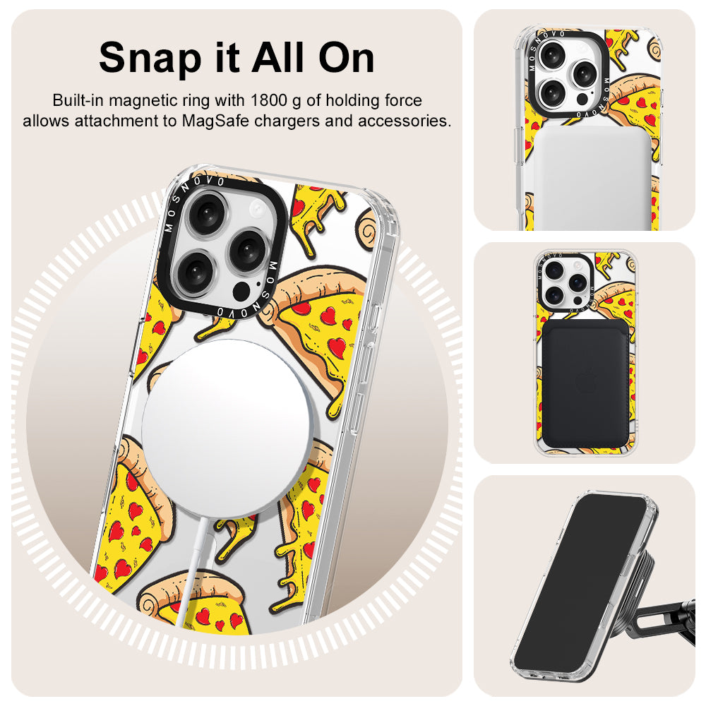 Pizza Phone Case - iPhone 16 Pro Max Case - MOSNOVO