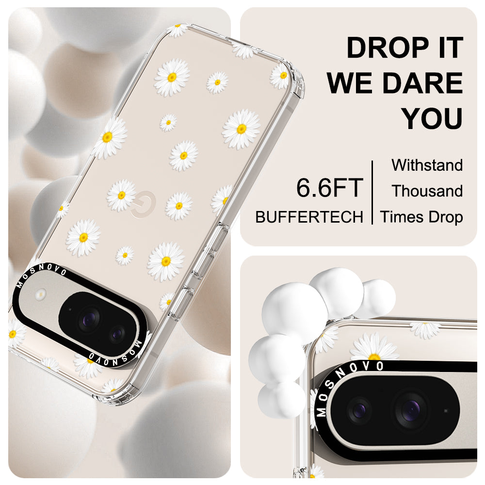 White Daisy Phone Case - Google Pixel 9 Case