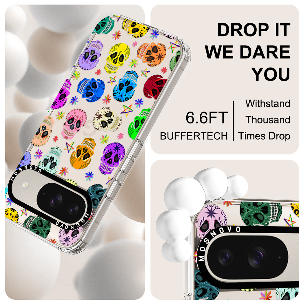 Sugar Skull Phone Case - Google Pixel 9 Case