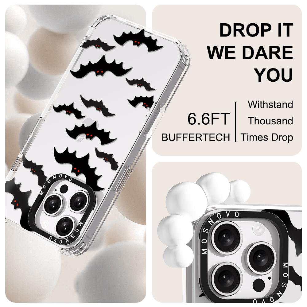 Evil Bat Phone Case - iPhone 16 Pro Max Case - MOSNOVO