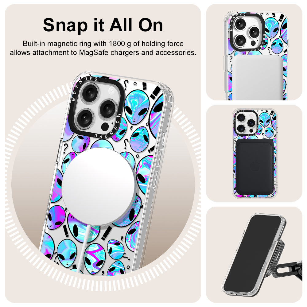 Alien Phone Case - iPhone 16 Pro Max Case - MOSNOVO