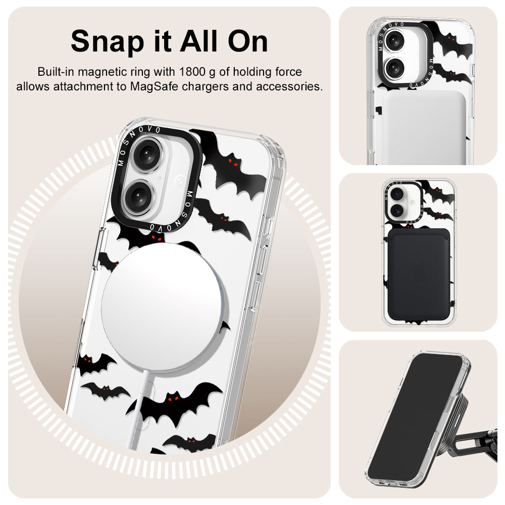 Evil Bat Phone Case - iPhone 16 Case - MOSNOVO