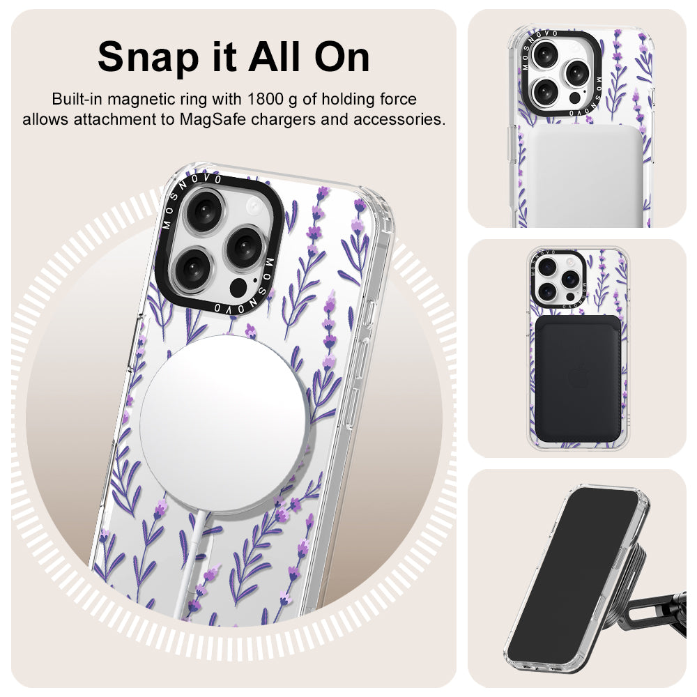 Lavenders Phone Case - iPhone 16 Pro Max Case - MOSNOVO