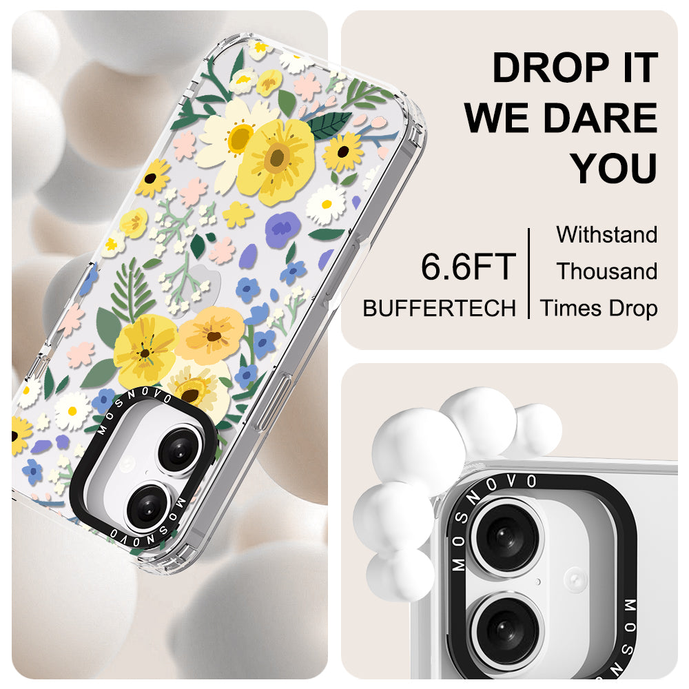 Spring Wild Floral Phone Case - iPhone 16 Case - MOSNOVO