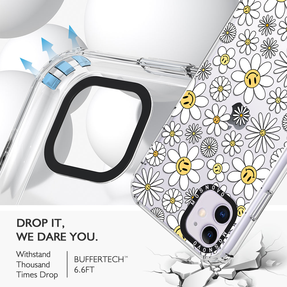 Happy Daisy Blooms Phone Case - iPhone 11 Case