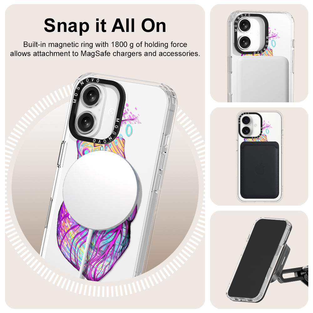 The Heart of Art Phone Case - iPhone 16 Plus Case - MOSNOVO