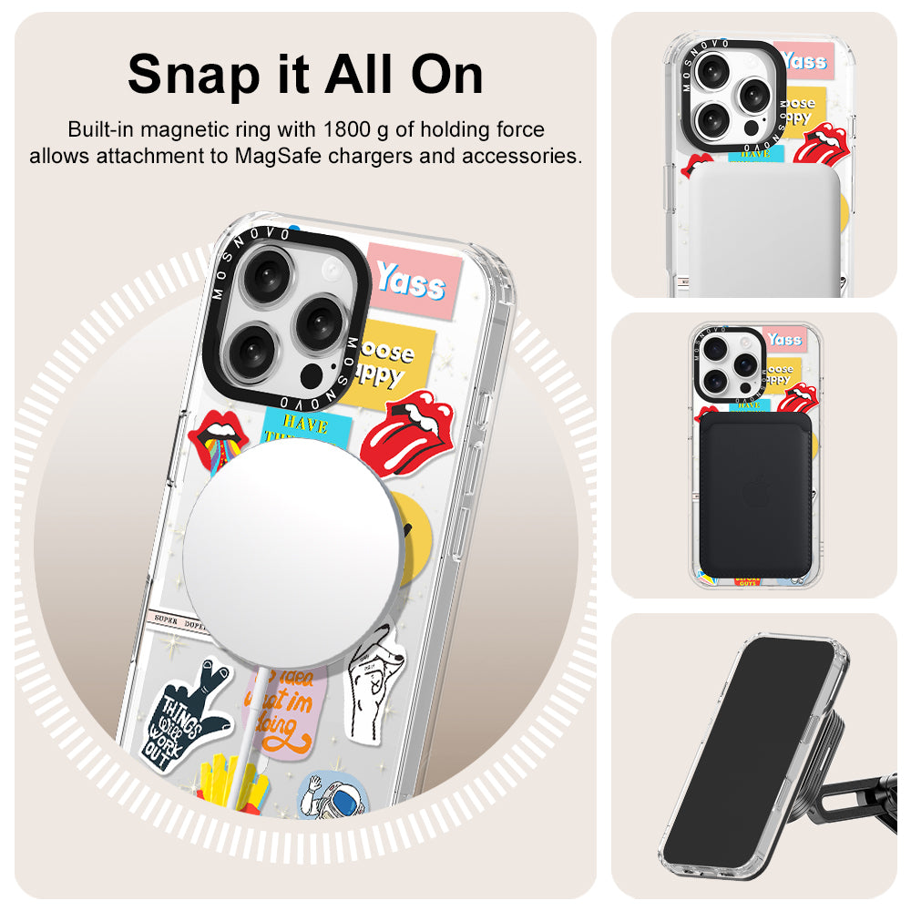 Pop Culture Phone Case - iPhone 16 Pro Max Case - MOSNOVO