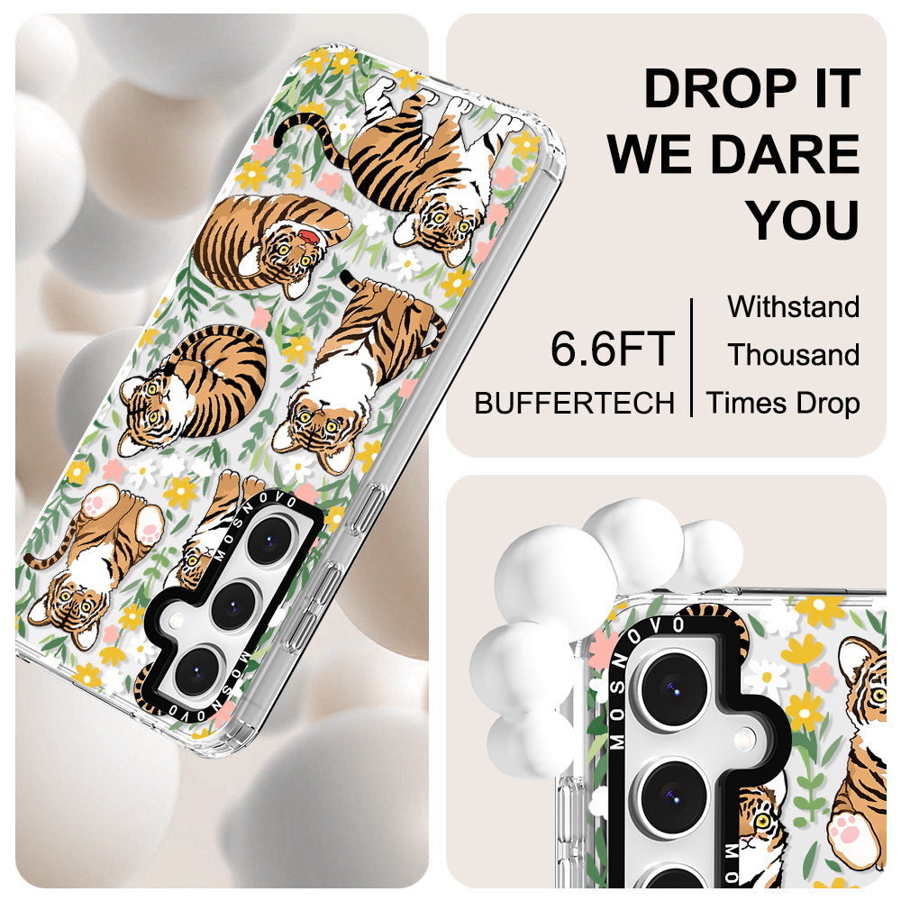 Cute Tiger Phone Case - Samsung Galaxy S24 FE Case - MOSNOVO