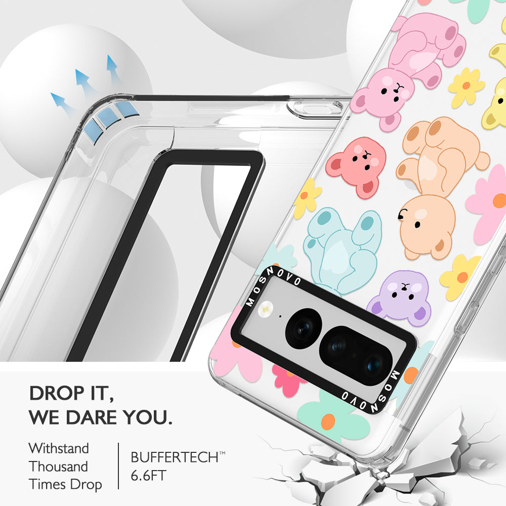 Cute Teddy Bear Phone Case - Google Pixel 7 Pro Case