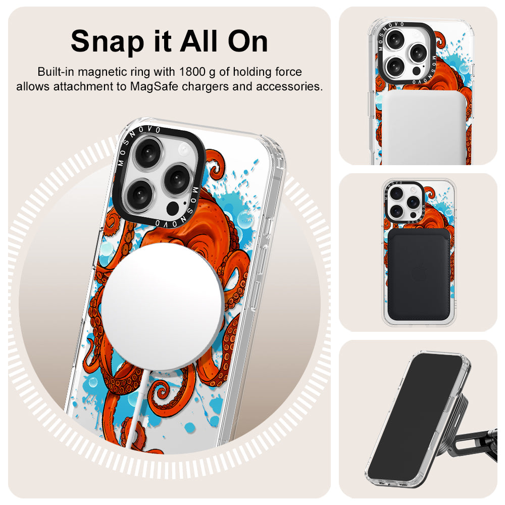 Octupus Phone Case - iPhone 16 Pro Max Case - MOSNOVO