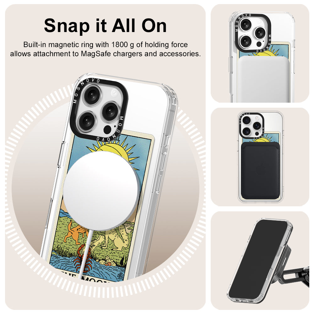 The Moon Phone Case - iPhone 16 Pro Max Case - MOSNOVO