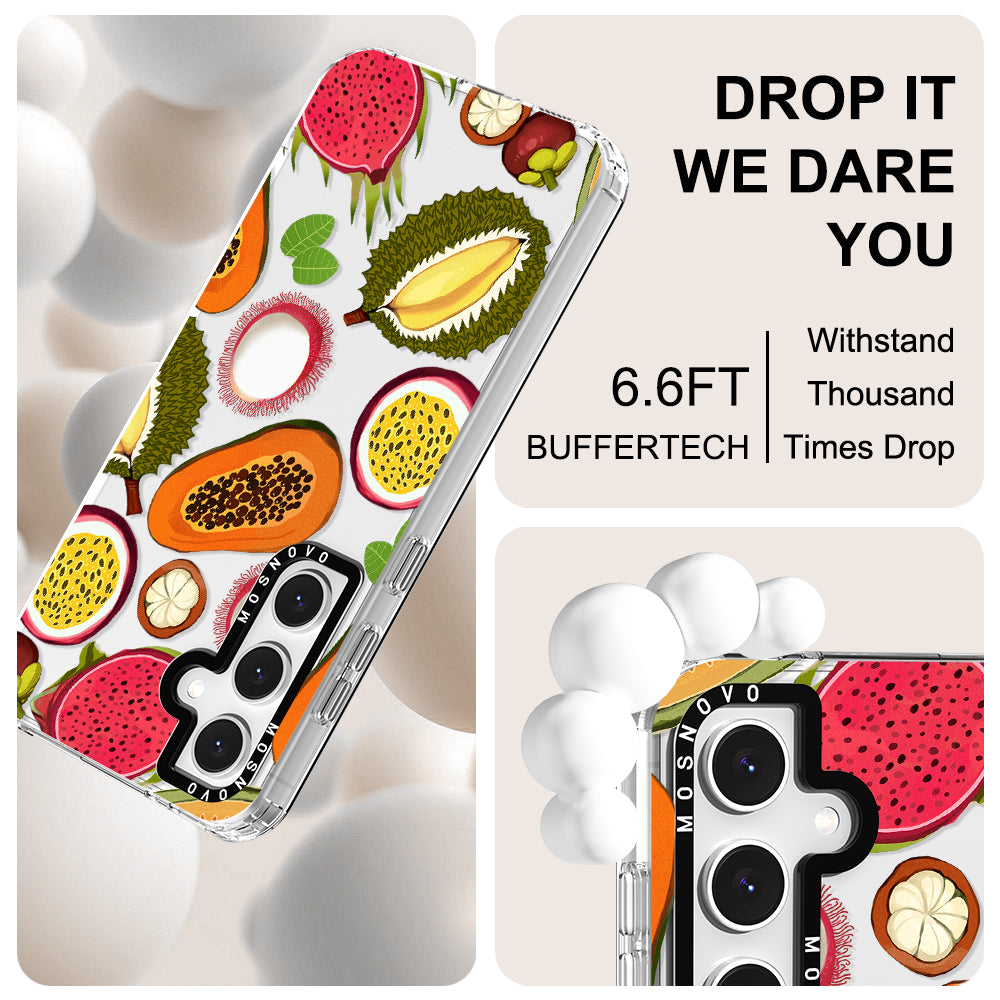 Tropical Fruit Phone Case - Samsung Galaxy S24 FE Case - MOSNOVO