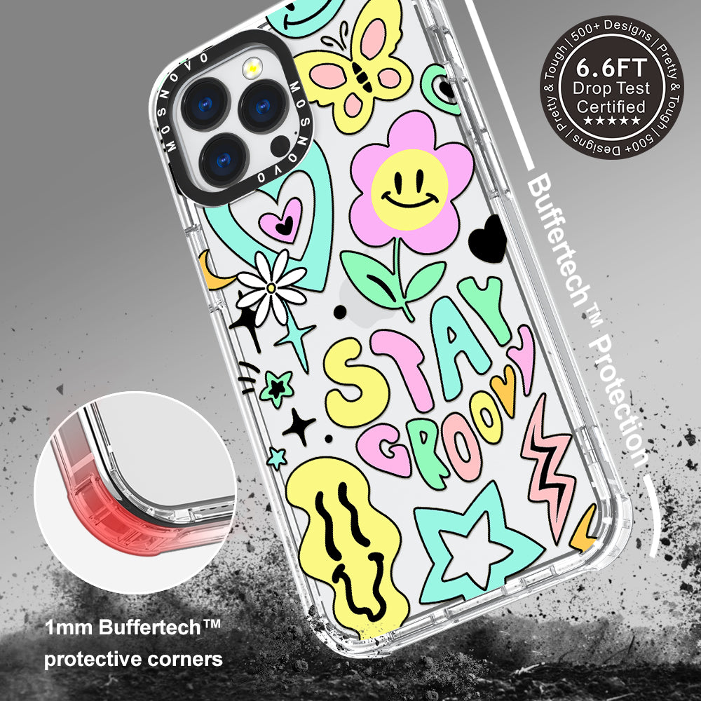 Stay Groovy Phone Case - iPhone 13 Pro Max Case