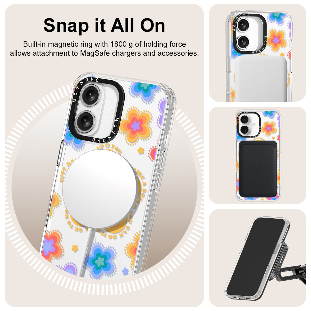 Blooming Artistry Phone Case - iPhone 16 Plus Case